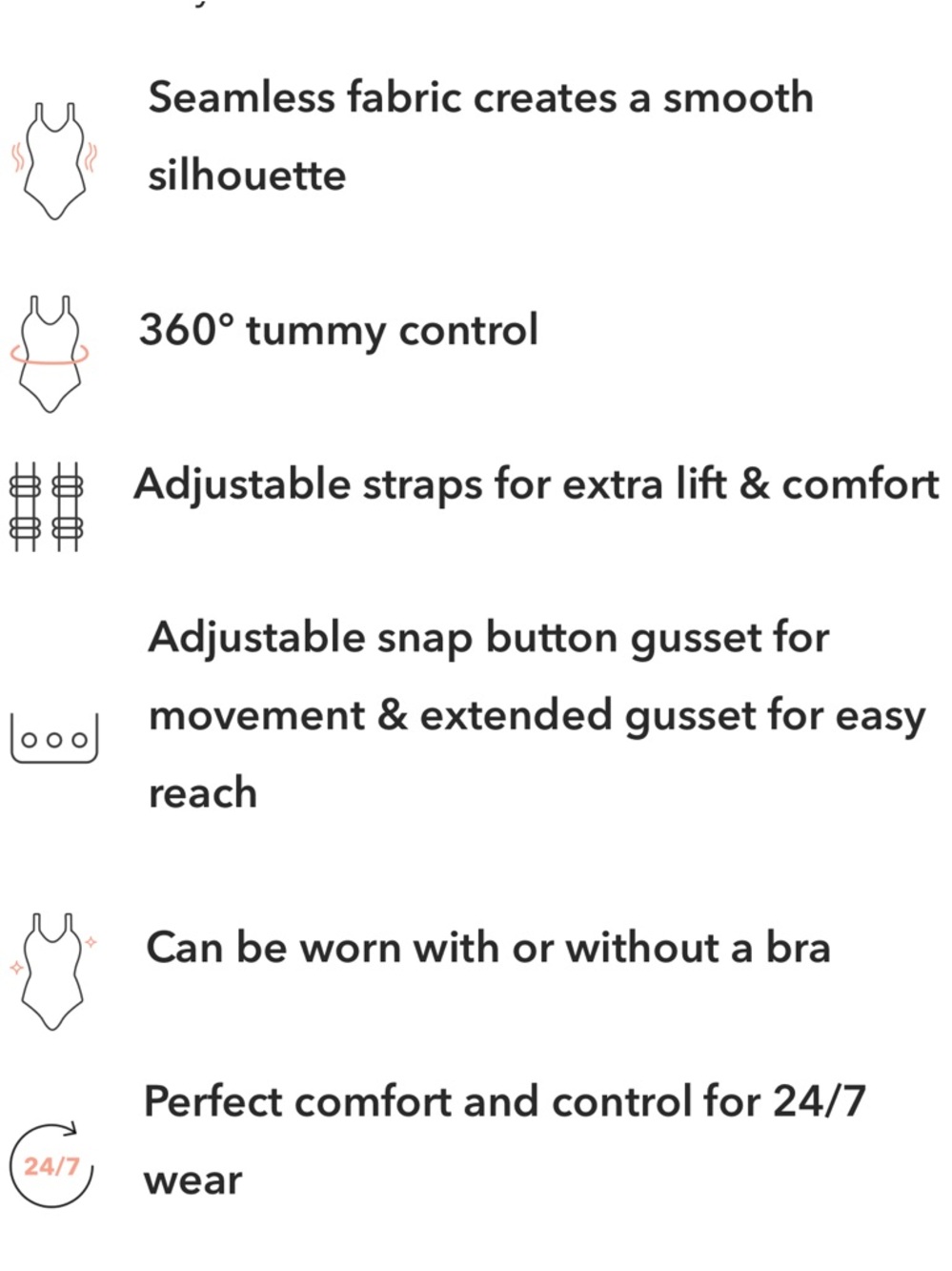 Shapermint Blue Scoop Neck Bodysuit M - Picture 12 of 12